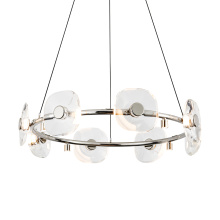 Golden Canada 5028-8 CH - Ziva by Golden Lighting Celestia 8-light Integrated LED Chandelier in Chrome